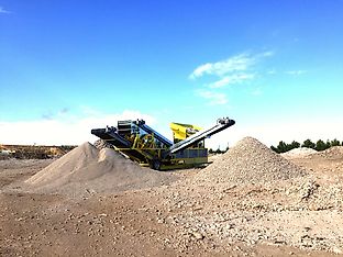 Flachdecksiebanlage - 3 Fraktionen Tiger Screen 25.10 Professional Plus
